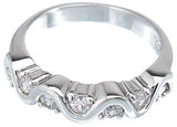 925 sterling silver platinum finish fashion ring bertini