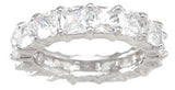 925 sterling silver eternity ring stackable ring 1 25 ct