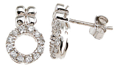 925 sterling silver fashion earrings 1 4 ct