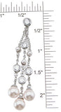 925 sterling silver tiffany style bezel earrings 1 ct