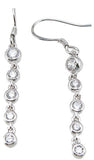 925 sterling silver tiffany style earrings 1 2 ct