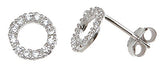 925 sterling silver fashion earrings 0 2 ct