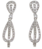 925 sterling silver antique style earrings 0 5 ct