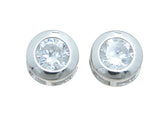 925 sterling silver fashion earrings 0 75 ct