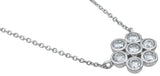 925 sterling silver flower necklace