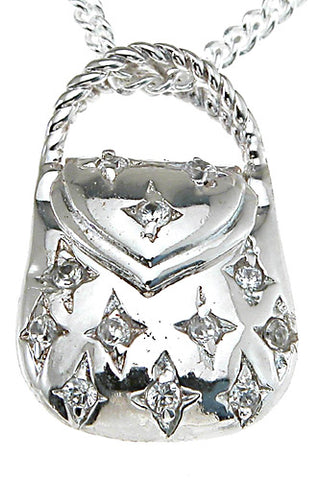 925 sterling silver sparkling cz fashion pave pendant