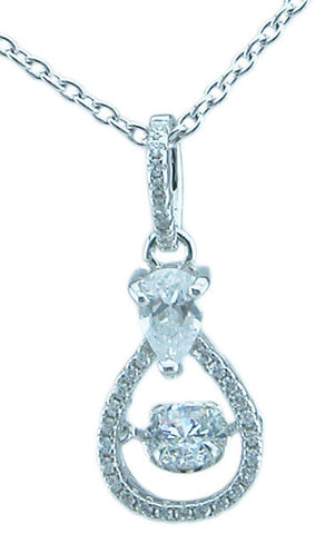 925 sterling silver antique style pendant 1 3 4 ct