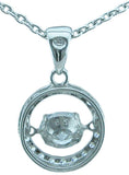 925 sterling silver antique style pendant 1 5 ct