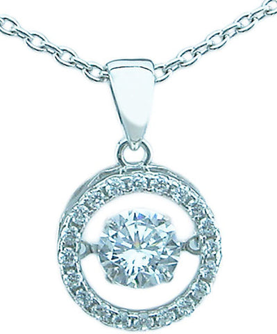 925 sterling silver antique style pendant 1 5 ct