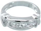 925 sterling silver rhodiumfinish brilliant fashion ring