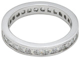 925 sterling silver eternity ring wedding 0 75 ct