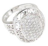 925 sterling silver antique style ring