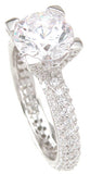925 sterling silver eternity wedding ring