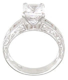 925 sterlng silver antique style wedding ring