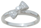 925 sterling silver ribbon ring