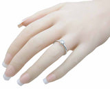 sterling silver ring tiffany style 5 5mm