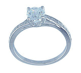 3 4ct brilliant 925 silver sterling couture engagement ring