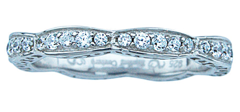 sterling couture 925 silver bridal wedding band