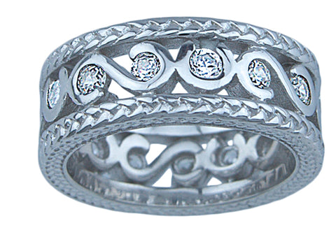 sterling couture 925 silver sc band ring adele