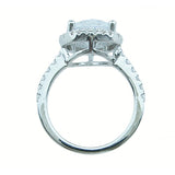 925 sterling silver antique style wedding ring 6ct