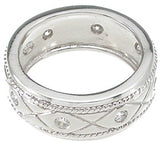 925 sterling silver mens wedding band 1 4 ct