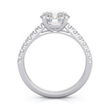 925 sterling silver wedding set prong pave 2 75ct